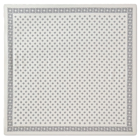 Mulberry Tree Small Square Scarf, Eggshell 